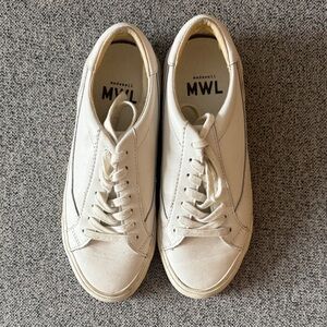 Madewell MWL Cream Sneakers